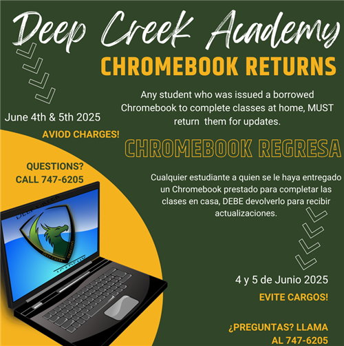  DCA - Chromebook Returns 